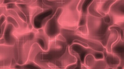 Red waves over a white grid, a dynamic abstract design perfect for backgrounds, graphic designs, and modern concepts.