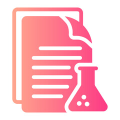 test results Gradient icon