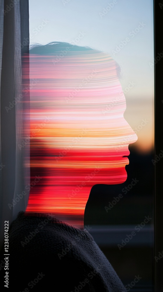 Poster dynamic motion blur reading scene soft textured afternoon light with white male reader in 30s - mode