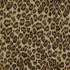 Leopard skin pattern seamless design