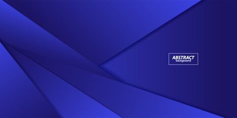 Obraz premium Abstract geometric blue square themed overlapping background for graphic design. Vector Eps10