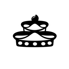 Royal Crown: A regal vector graphic design, perfect for projects needing a symbol of power, monarchy, and luxury.  Ideal for branding, logos, and more.