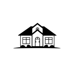 Modern House Design: Simple, Minimalist Home Architecture Illustration