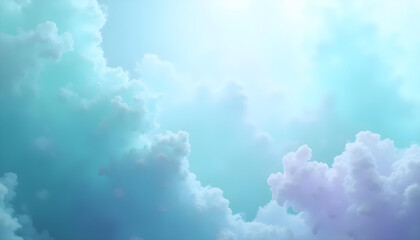 Fototapeta premium blue sky with clouds