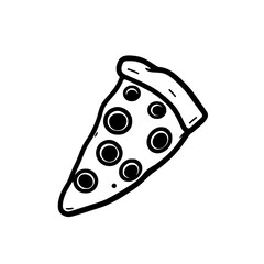 Pizza Slice: A Delicious Slice of Italian Cuisine - Perfect for Lunch or Dinner