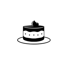 Delicious Cake: A Sweet Treat for Any Occasion. This simple yet elegant cake design is perfect for birthdays, anniversaries, or any celebration.
