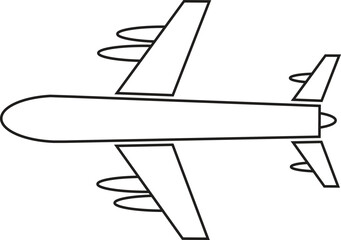 airplane Flight icon vector symbols