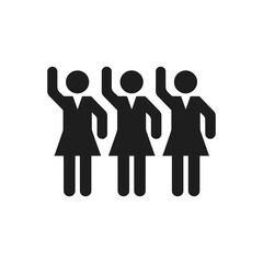 Raising Hands Icon