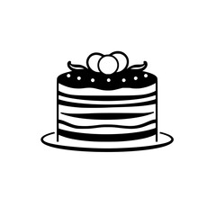 Layered Cake: A Delicious Dessert for Any Occasion. Indulge in the sweetness and rich flavors of this delectable treat, perfect for birthdays, parties, or any celebration.
