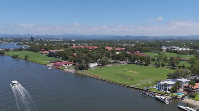 Aerial View of Gold Coast School