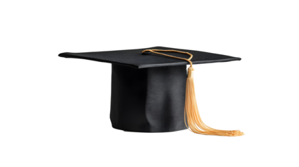 graduation cap isolated on white background 