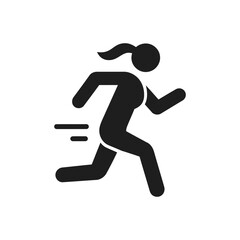 Fast Running Girl icon