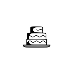 Three-Layered Cake: A Delicious Dessert for Any Occasion. Perfect for birthdays, weddings, or any celebration. Indulge in this sweet treat!