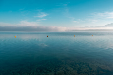 Les Brumes du Lac au Petit Matin