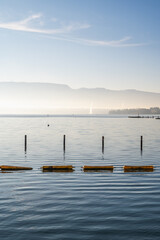 Les Brumes du Lac au Petit Matin