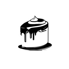 Delicious Chocolate Cake: A Sweet Treat. Indulge in this delectable dessert, perfect for any occasion. Creamy, chocolatey goodness. A tempting image of a cake slice with chocolate topping.