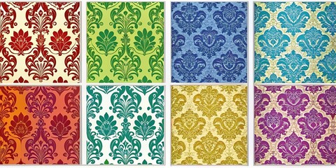 Damask Patterns: Contemporary Minimalist Design
