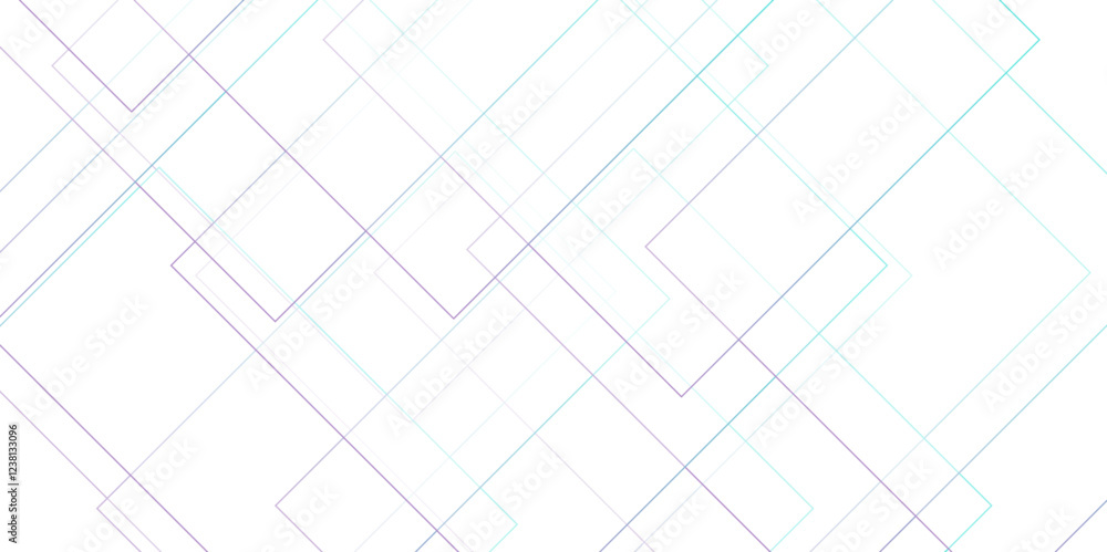 Poster abstract white and grey geometric overlapping square pattern background. abstract multicolor stripes