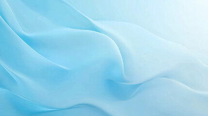 Obraz premium Light blue gradient abstract banner background.