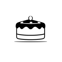 A delectable cake, perfect for birthdays or any celebration. This image showcases a delicious dessert with rich chocolate icing and creamy layers.