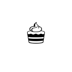 Delicious Cupcake: A Sweet Treat for Any Occasion. This image showcases a delectable cupcake, perfect for birthdays, parties, or a simple indulgence. 