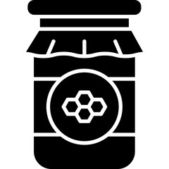 Honey icon single vector illustration