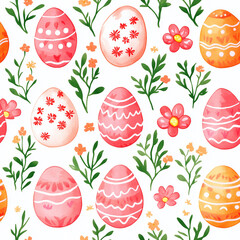 Seamless Easter pattern
