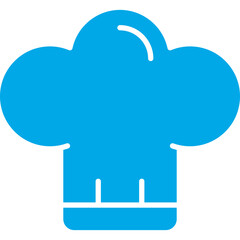 Cook Hat icon single vector illustration
