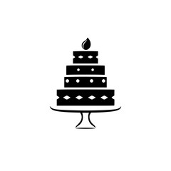 A delectable tiered cake, perfect for weddings, birthdays, or any special celebration. This image is ideal for bakeries, event planners, and anyone looking for a sweet treat.
