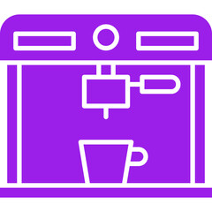 Coffee Maker icon single vector illustration