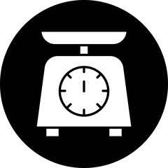 Weight icon single vector illustration