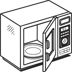 illustration of a kitchen