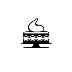 A delectable cake, a delightful dessert, sweet and creamy, perfect for any celebration. This image is perfect for bakeries, dessert shops, and food blogs.