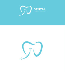 Modern Dental Clinic Logo Design Teeth, Smile, Healthcare