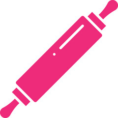 Rolling Pin icon single vector illustration