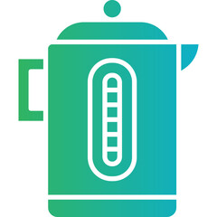 Kettle icon single vector illustration