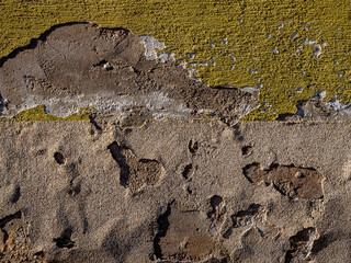 Schäden an der Hauswand