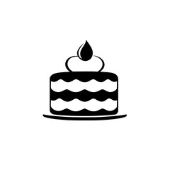 A delectable cake, layered and frosted, perfect for birthdays or any celebration. This image is ideal for bakery websites, menus, and social media.