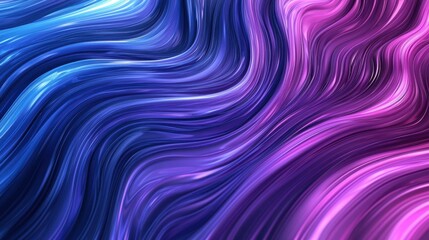 Colorful Abstract Wavy Pattern in Blue and Pink Tones for Background