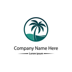 Palm tree logo