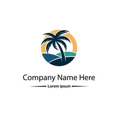 Palm tree logo