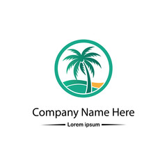 Palm tree logo