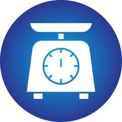 Weight icon single vector illustration