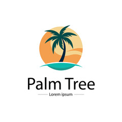 Palm tree logo