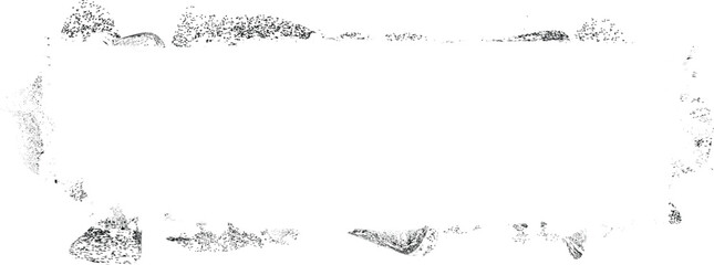 Grunge textured banner with rough edges. Halftone dots texture. Overlay grunge texture . Simply place texture over any object to create grunge effect . Banner with scratched surface for your design. 