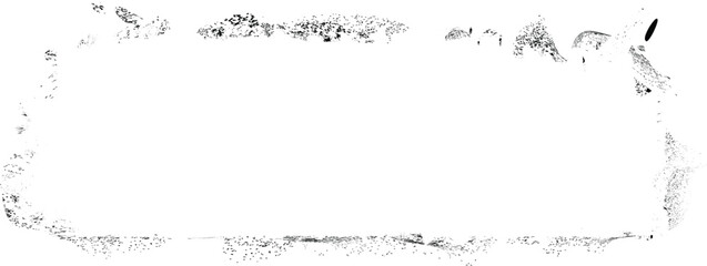 Grunge textured banner with rough edges. Halftone dots texture. Overlay grunge texture . Simply place texture over any object to create grunge effect . Banner with scratched surface for your design. 