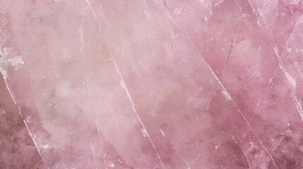 Fototapeta premium Rose Quartz Texture: A Delicate Pink Mineral Background