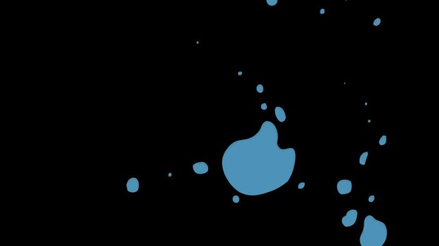 Colorful Water wave Transitions Motion Graphics  is a bright cartoon animation package consisting of a collection of smoothly animated water transitions. 