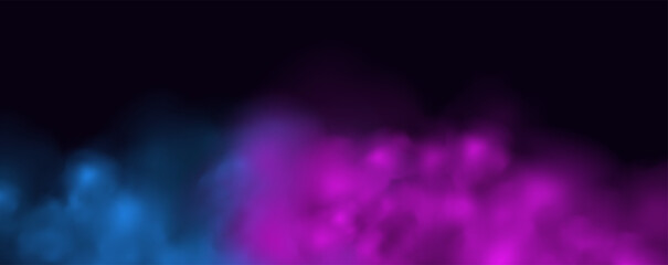  Atmospheric neon purple clouds.Magical fantasy smell of tobacco.Pink occult fog.Magic cigarette vapor.