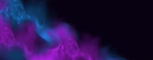  Atmospheric neon purple clouds.Magical fantasy smell of tobacco.Pink occult fog.Magic cigarette vapor.